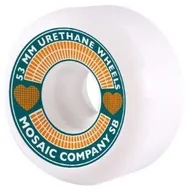 Deski snowboardowe - MOSAIC kółka MOSAIC HEART Green 53MM 102A - miniaturka - grafika 1