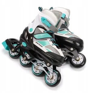 Rolki Dziecięce łyżworolki 30-33 ABEC-7 kauczuk - Rolki - miniaturka - grafika 7