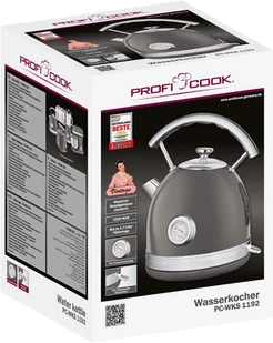 Profi Cook PC-WKS 1192 Antracyt - Czajniki elektryczne - miniaturka - grafika 7