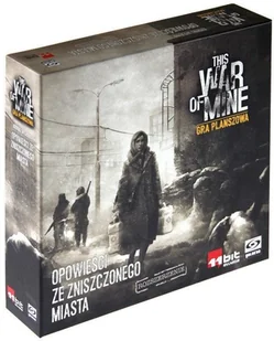 Galakta Dodatek This War of Mine: Opowieści ze zniszczonego miasta - Gry planszowe - miniaturka - grafika 2