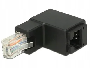 Delock Adapter RJ45 90° Cat.6 St-Bu 86424 - Wtyczki i adaptery - miniaturka - grafika 3