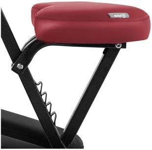 Physa Składane krzesło do masażu MONTPELLIER RED czerowne - Stoły i łóżka do masażu - miniaturka - grafika 2