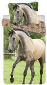 Pościel - Jerry Fabrics Pościel bawełniana Koń western, 140x200 cm, 70 x 90 cm - miniaturka - grafika 1