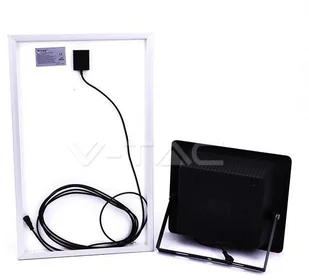 v-tac Projektor LED Solarny V-TAC 35W IP65 VT-100W 6000K 2450lm - Lampy pozostałe - miniaturka - grafika 2