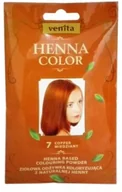 Kosmetyki do stylizacji włosów - Venita Henna Color henna w proszku do farbowania włosów 7 Miedziany VEN-HEN-7MIE - miniaturka - grafika 1
