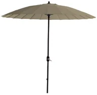 Parasole ogrodowe - Garden Impressions 11076 Manilla parasol przeciwsłoneczny o średnicy 250 cm, Royal Szary/Taupe - miniaturka - grafika 1