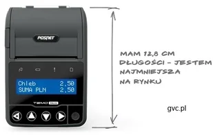 Posnet Drukarka fiskalna TEMO ONLINE WiFi/BT - Akcesoria do kas i terminali - miniaturka - grafika 4