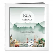 Albumy fotograficzne - NA Murrano Album Zdjęcia Duży Rodzinny Nasze Podróże Nadruk ALB-BC-BK-UV-042 - miniaturka - grafika 1