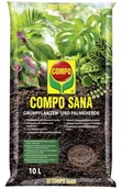Ziemia ogrodowa - Compo Podłoże Do Roślin Zielonych I Palm 10L Sana - miniaturka - grafika 1
