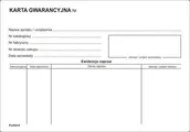 Druki akcydensowe - Firma krajewski Karta gwarancyjna [Pu/Hd-9] 47091_0 - miniaturka - grafika 1