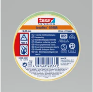 Taśmy izolacyjne i naprawcze - Tesa Taśma elektroizol.5000v pcw 20m:19mm zielono-żółta(h5394899) H5398881 - miniaturka - grafika 1