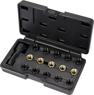 Yato ZESTAW NAPRAWCZY ŚWIECY ZAPŁONOWEJ ZAWIERA DEDYKOWANY GWINTOWNIK M16X1,25 ORAZ 15 SZTUK SPECJALNYCH TULEI NAPRAWCZYCH - Narzędzia warsztatowe - miniaturka - grafika 4