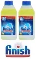Środki do zmywarek - Finish Czyścik do zmywarek Lemon 2x250ml - miniaturka - grafika 1