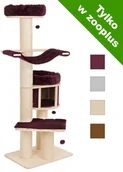 Drapaki dla kotów - Zooplus Natural Paradise Xl Standard Drapak Dla Kota - Bordowy - miniaturka - grafika 1