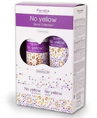 Zestawy kosmetyków damskich - Fanola Fanola No Yellow Spice Collection | Limitowany zestaw minimalizujący żółty odcień włosów blond szampon 350ml + maska 300ml - miniaturka - grafika 1