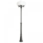 Lampy ogrodowe - Su-Ma KULE CLASSIC wys. regulowana 190-290cm. śr. 30cm. Latarnia ogrodowa potrójna wysoka OGMWN 3 300 OGMWN 3 300 - miniaturka - grafika 1