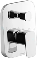 Baterie podtynkowe - Ravak 10° bateria wannowo-prysznicowa podtynkowa chrom X070134 - miniaturka - grafika 1