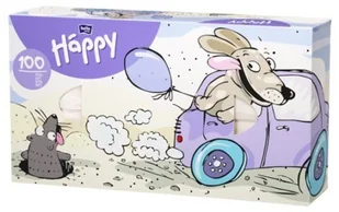 Chusteczki higieniczne Happy Słoń 100 szt. - Inne akcesoria do pielęgnacji dzieci - miniaturka - grafika 6