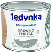 Farby zewnętrzne - Jedynka D&p- farba, matowa, szara jasna, 0.2l - miniaturka - grafika 1