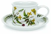 Serwisy do kawy i herbaty - Portmeirion portmeirion Ion Botanic Garden drum Shaped Tea cup and saucer, Set of 6 Assorted motifs by portmeirion Ion 60030 - miniaturka - grafika 1