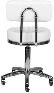 ACTIVESHOP TABORET KOSMETYCZNY AM-877 BIAŁY - Krzesła i taborety kosmetyczne - miniaturka - grafika 7