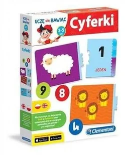 Clementoni Cyferki 60695 - Gry planszowe - miniaturka - grafika 2
