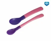 Sztućce dla dzieci - Canpol babies yżeczki zmieniające kolor - miniaturka - grafika 1