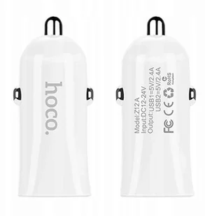 Hoco Z12 Elite Ładowarka Samochodowa 2 Usb 2,4A - Ładowarki samochodowe - miniaturka - grafika 2