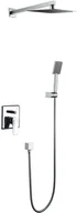 Zestawy prysznicowe - Blue Water MONACO Zestaw prysznicowy podtynkowy z deszczownicą i prysznicem MON-ZKP.150C Chrom MON-ZKP.150C - miniaturka - grafika 1