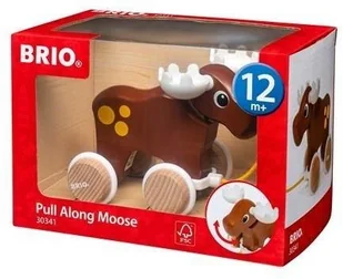 Brio 30341 Łoś na sznurku - Zabawki interaktywne dla dzieci - miniaturka - grafika 3