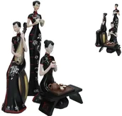 Figurki dekoracyjne - Figurka Gejsza wzór do wyboru) - miniaturka - grafika 1