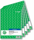 Kalki - Sigel książki; formularze; rozliczenia; koszty; wyżywienia; 741; kosztów; rozliczenie; formularza; podróży; książka; dodatkowe RA515/5 - miniaturka - grafika 1