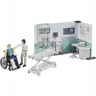 Bruder 62711 bWorld szpital z figurkami lekarza i pacjenta - Figurki dla dzieci - miniaturka - grafika 5