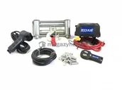 Wciągarki - Wyciągarka elektryczna BST 12000 Lbs lina stalowa (napięcie 24 V) - miniaturka - grafika 1