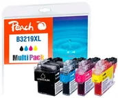 Tusze zamienniki - Peach PI500-245 nabój z tuszem Czarny, Błękitny, Purpurowy, Żółty Wielopak 4 szt., Atrament - miniaturka - grafika 1