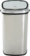 Kosze na śmieci - Homcom automatyka kosz na śmieci z czujnikiem kosz na śmieci kuchni stal nierdzewna 50/68L Srebrny 851-003 - miniaturka - grafika 1