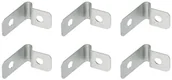 Akcesoria do bram - ARCELOR MITTAL Zawijki do paneli ogrodzeniowych 6 szt. ocynk ARCELOR MITTAL - miniaturka - grafika 1