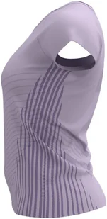 Compressport Koszulka biegowa damska PERFORMANCE SS T-SHIRT fioletowa - Bielizna sportowa damska - miniaturka - grafika 7