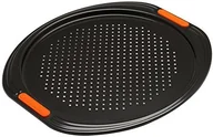 Formy do ciast - Le Creuset 94102713000000 blacha do pieczenia nieprzywierającą materiału węglowego do pizzy, 38,7 x 36,7 x 1,2 cm, czarna 94102713000000 - miniaturka - grafika 1