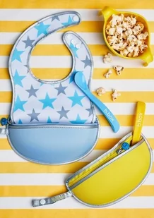 B.Box Śliniak dla niemowlaka w saszetce, Flower Power, b2b-447-0 - Śliniaki i fartuszki - miniaturka - grafika 6