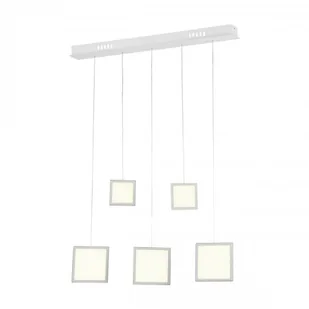 Milagro LAMPA wisząca DIXON 269 kwadratowe OPRAWKI zwieszane LED 33W listwa sufitowa kaskada squares biały 269 - Lampy sufitowe - miniaturka - grafika 2