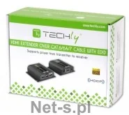 Techly System przekazu sygnału AV Techly Extender wzmacniacz HDMI do 40m 100709 - Inne akcesoria audio-wideo - miniaturka - grafika 12