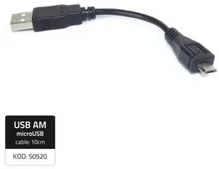 Qoltec Przejściówka USB 2.0 męska/ Micro USB męska/ (50520) - Adaptery i przejściówki - miniaturka - grafika 2