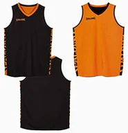 Koszykówka - Spalding Unisex Child 300202506_152 T-shirt, czarny, pomarańczowy 300202506 - miniaturka - grafika 1