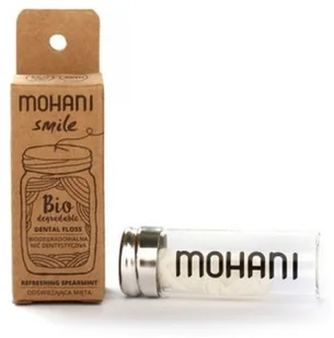 MOHANI NIĆ DENTYSTYCZNA BIODEGRADOWALNA MIĘTOWA 30 m - MOHANI - Szczoteczki do zębów - miniaturka - grafika 2
