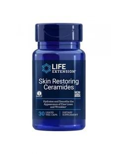 LIFE EXTENSION Skin Restoring Ceramides 30vegcaps - Witaminy i minerały dla sportowców - miniaturka - grafika 2