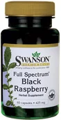 Witaminy i minerały dla sportowców - SWANSON Full Spectrum Black Raspberry 425mg 60 kaps - miniaturka - grafika 1
