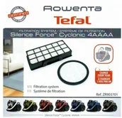 Filtry do odkurzaczy - Tefal Filtry do odkurzaczy bezworkowych ZR903701 Tefal i Rowenta z linii Silence Force cyclonic TW76/RO76 - miniaturka - grafika 1