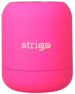 Ateneum Pojemnik na długopisy różowy STRIGO - Przyborniki na biurko - miniaturka - grafika 2