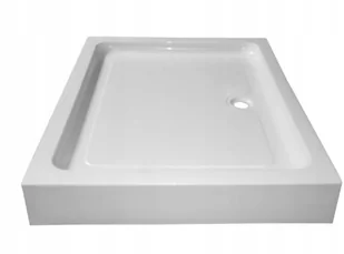 231 HYDAR BRODZIK PROSTOKĄTNY 100x80 GŁĘBOKI 15cm BIAŁY+SYFON 23178188 78188-uniw - Brodziki prysznicowe - miniaturka - grafika 2